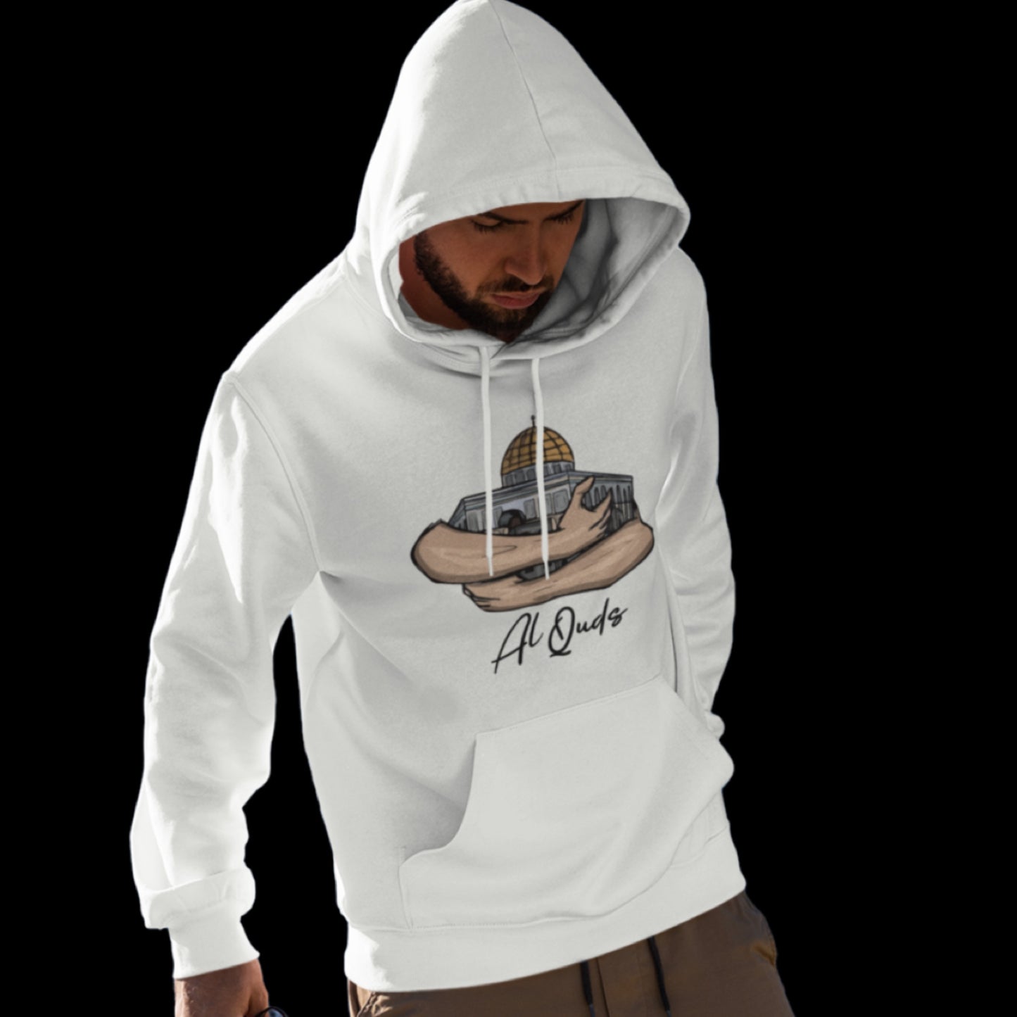 Premium Oversized Hoodie -Al Quds-