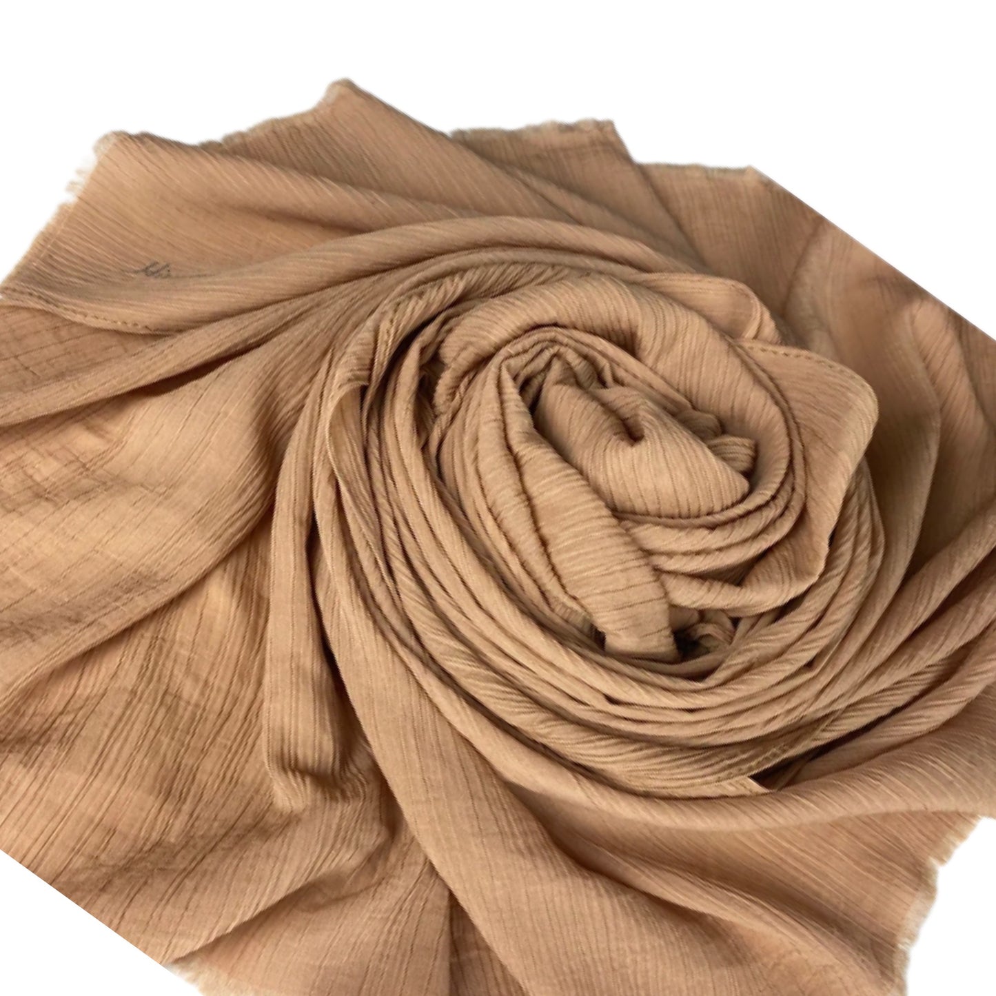 Crinkle chiffon scarf